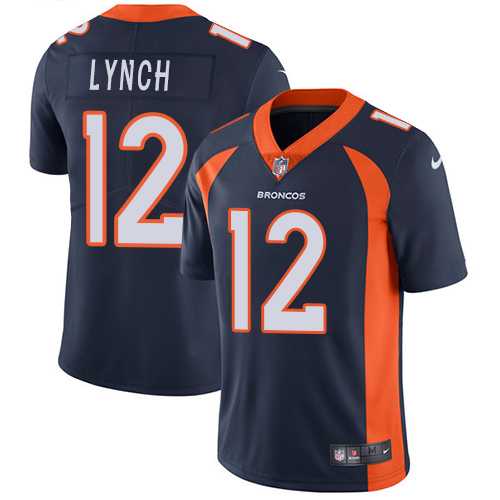 Nike Denver Broncos #12 Paxton Lynch Navy Blue Alternate NFL Vapor Untouchable Limited Jersey,We sell and wholesale Nike Denver Broncos #12 Paxton Lynch Navy Blue Alternate NFL Vapor Untouchable Limited Jersey on line form chian!